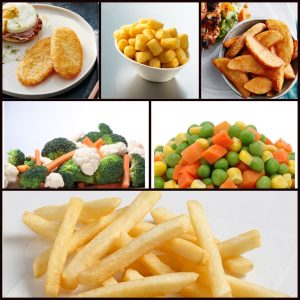 Frozen Chips, Potato Products & Vegetables